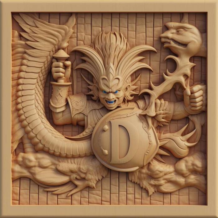 Games (Dragon Quest 7 3, GAMES_15931) 3D models for cnc